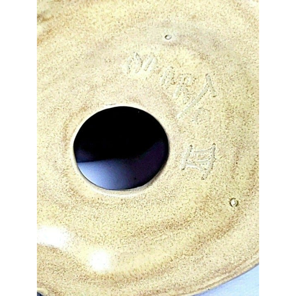 VTG, Artisan Hobbyist Lion Bank Animal Figurine Brown Ceramic 1974 Kitschy Retro - Picture 6 of 6